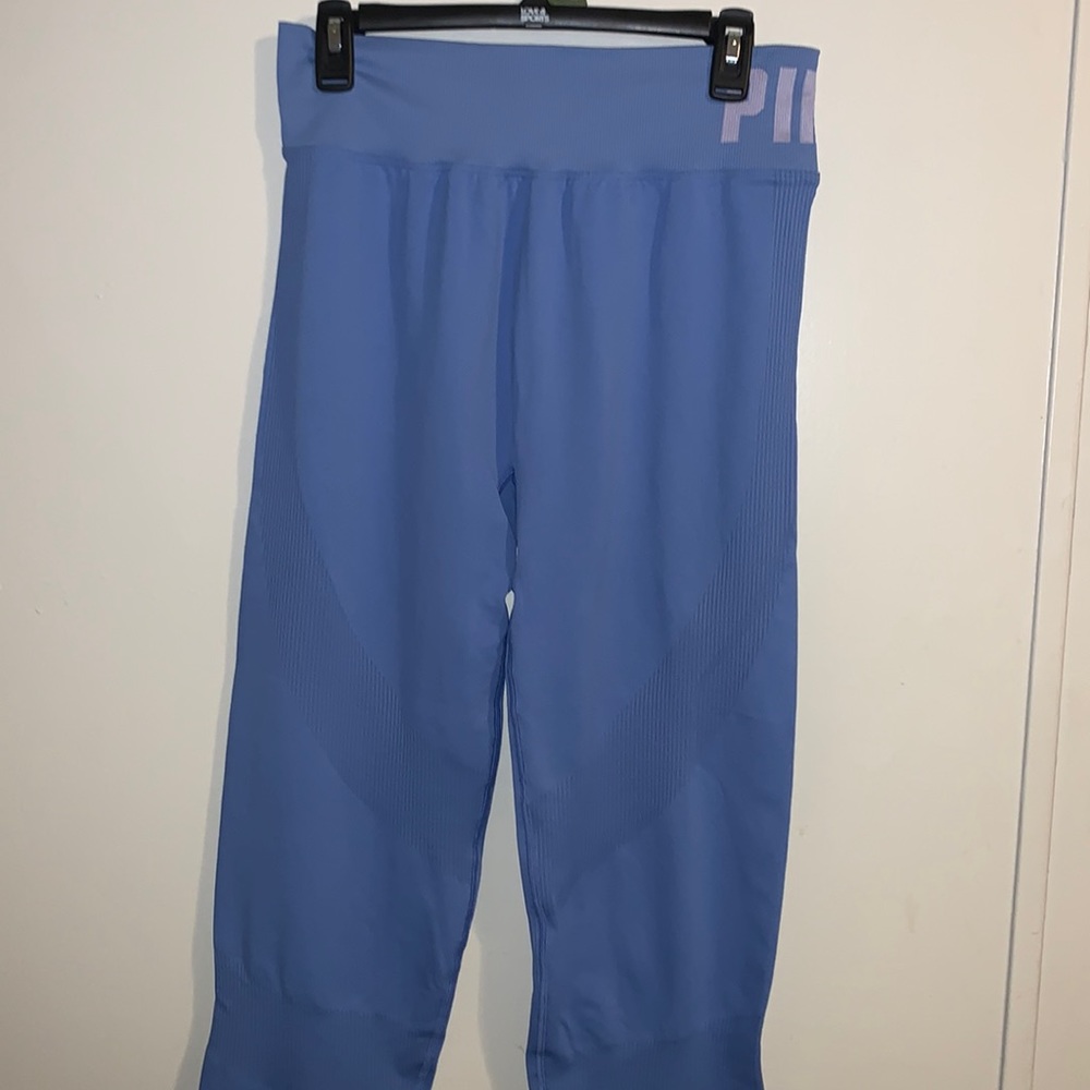 Pink High Waist Full Length Leggings